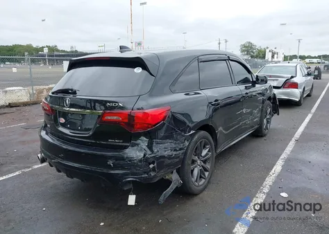2020 Acura Mdx Technology A-Spec Packages z USA, uszkodzony, nr VIN 5J8YD4H08LL027437